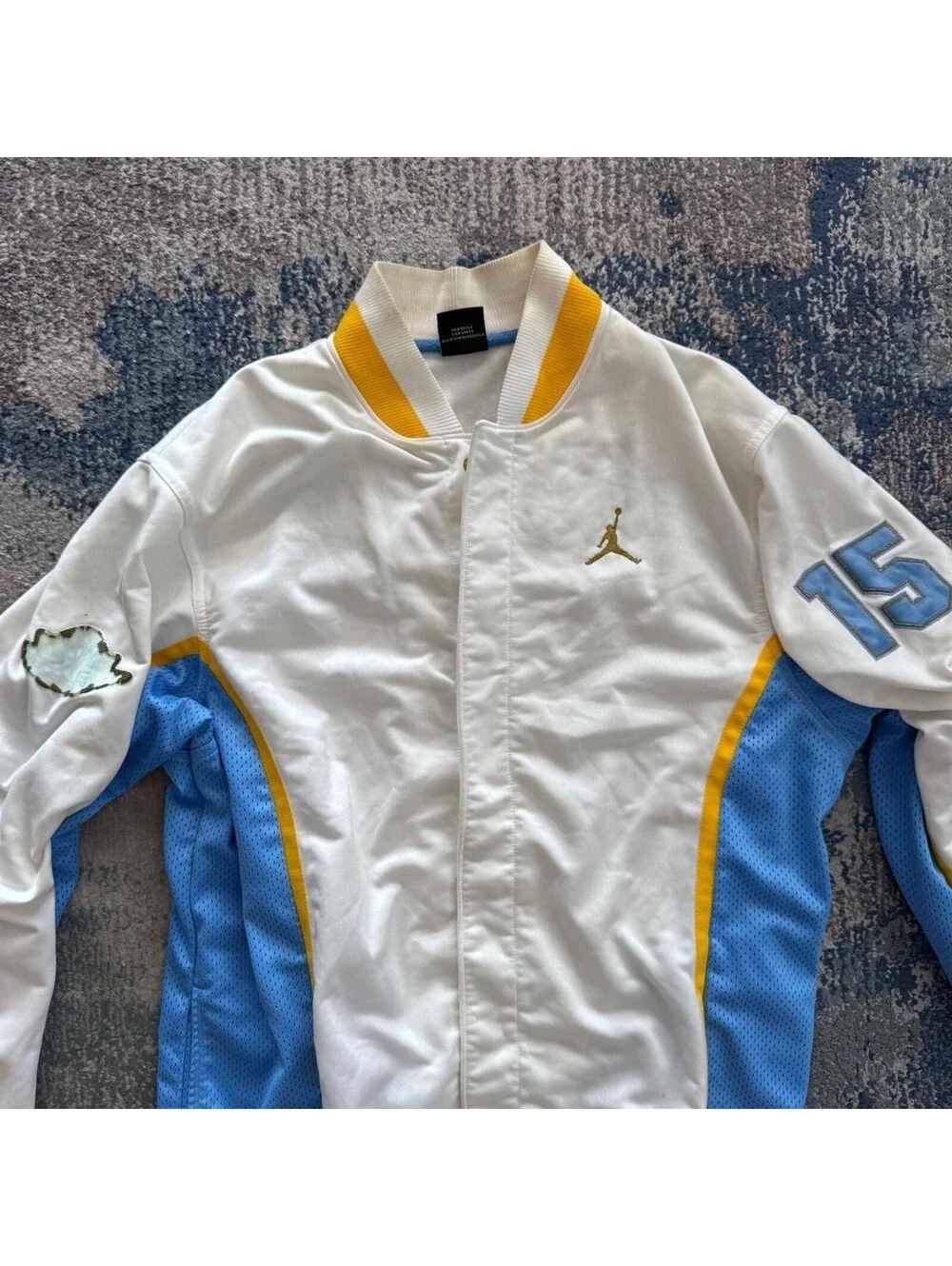 VINTAGE RARE Jordan brand suit top, (warm-up jacket) size medium